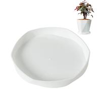 Flower Pot Water Tray, Round Planter Saucer, Drainage Tray For Soil Protection, Thick Build, Plant Care Supplies Category, Home Garden Balcony Indoor Outdoor Usage