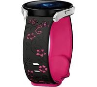 Flower Pulsera de Repuesto para Polar ignite 3/ignite2/ignite/Pacer/Unite, 20mm Deporte Brazalete Silicona Correa para Withings ScanWatch 2 42mm/Steel HR 40mm/HR Sport