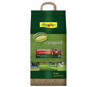 Flower - Semillas Césped Universal 5 kg | Rápida Germinación | Cobertura hasta 175 m2 | Tolerante al Pisoteo y Sombra | Adaptable Climas Medios, 25x14.5x54 cm, Semilla