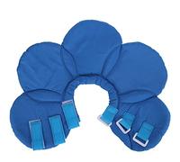 Flower Shape Dog Protective Collar | Adjustable Soft Cone for Wound Recovery After Treatment/Injury/Rash | Pet Recovery Collar for Cats & Dogs | Lightweight Comfortable E - (Metro)