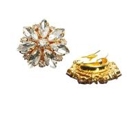 Flower Shape For Blouse para manualidades, bodas(White)