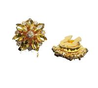 Flower Shape For Blouse para manualidades, bodas(Yellow)