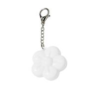 Flower Shape Lamp Keychain, Rechargeable LED Lamp Keychain, Touch Sensor Handbag Light 3 x 2 Inches, Tote Backpack Organizer with Compact Design, Travel Supplies for Night Indoor Outdoor Work