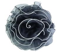 Flower Shaped Brooch 27cm Large Mesh Organza Peony Handmade Flowers Party Brooch Match Clothing Accessories