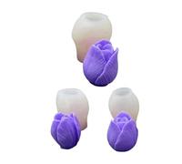 Flower Silicone Mold, Fondant Craft Mold Set, Flexible Resin Gypsum Baking Tool, DIY Cake Decoration Shape Maker for Chocolate Plaster Soap Clay Dessert Home Kitchen Party Baking Creative Use