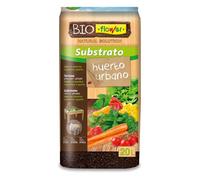 Flower - Sustrato Huerto Urbano 20 L Enriquecido con Guano y Materia Orgánica Crecimiento y Desarrollo de Cultivos en Espacios Reducidos