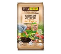 Flower - Sustrato Universal con Insumo Ecológico 40 L | Libre de Turbas | Composición Aireada y Drenante | para Interior, Exterior y Jardín | Agricultura Ecológica