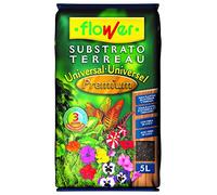 Flower Substrato Universal Premium, 5 l, Color Marrón