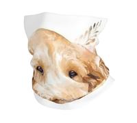 Flower The Golden Retriever - Pañuelo impreso para la cabeza, toalla para hombre y mujer, máscara deportiva multifuncional