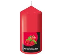 Flower - Velón Mediano Aroma Frutos Rojos | Aromas Naturales para Interiores y Exteriores | Diseño Multicolor | Ideal para Decoración y Relajación, Multicolor