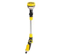 Flower Wand, Water Sprayer Nozzle, Adjustable Long Pole, Portable Lightweight Design, Ideal for Garden Yard Plant Watering, Size 18.7 Inches, Yellow Color, 1 Piece
