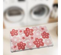 flowereyes Lindo Estilo de Dibujos Animados de imitación de Cachemira Estera Absorbente no resbaladiza Aislamiento en frío Suave Alfombra Decorativa para la Entrada del baño Lado del Dormitorio