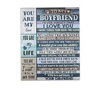 flowereyes Manta Suave para mi Hija, mi Hijo, mi Esposa Cobija Personalizada con Estilo de Carta Poema Manta Suave y cálida de Franela(#31 150 * 220cm)