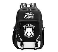 flowereyes Mochila Anime JoJo's Bizarre Adventure Mochila Escolar Comic impresión gráfica mochila bolsa de viaje Estudiante Mochila Escolar