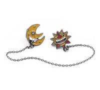 flowereyes Trendy Anime Soul Eater Muerte el Niño Broche Carnaval Fiesta Muerte el Niño Cosplay Props Insignia Para Hombres Mujeres