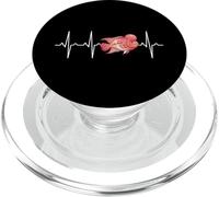 Flowerhorn Latido del Corazón PopSockets PopGrip para MagSafe