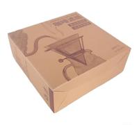 Floweringbeter 100 unids para V60 compatible café filtro papel V01 V02 forma cónica pulpa de madera natural para extracción equilibrada (V02)