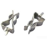 Floweringbeter 1000 unids 6x30mm portafusibles Clip para tubo de vidrio Fusibles Base de latón con niquelado para electrodomésticos industriales y adaptadores de corriente