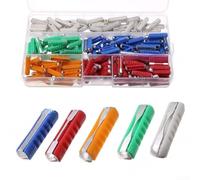 Floweringbeter 200 piezas para fusibles Torpedo Surtido - Fusibles automotrices 5A/8A/10A/16A/25A con caja de almacenamiento transparente para coches clásicos antiguos y europeos
