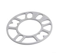 Floweringbeter 4 juntas espaciadoras de cubo de rueda automotriz para ensanchar la pista de la rueda y resolver problemas de contacto del cubo en varias plataformas de vehículos (5 mm)