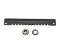Floweringbeter 78306988A Conjunto de placa de cremallera de dirección con engranaje de piñón de eje de dirección y buje compatible con 247290004 247290005 y modelos
