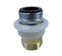 Floweringbeter Adaptador de acoplamiento compacto para lavavajillas para conexiones de fontanería macho 15/16-27 o hembra 55/64-27 a macho 3/4 para un uso eficiente del espacio (corto)