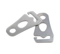 Floweringbeter Ajustador de línea de anillo triangular hecho de acero inoxidable para un rendimiento constante en lluvia, polvo y viento