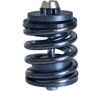 Floweringbeter Amortiguador trasero plegable para bicicleta Brompton diseñado para líneas de modelo A y C con material de acero de resorte (gris)