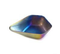 Floweringbeter Bandeja dosificadora de café de acero inoxidable 304 para porciones controladas y gestión de terrenos en espresso y uso (color vibrante)