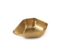 Floweringbeter Bandeja dosificadora de café de acero inoxidable 304 para porciones controladas y gestión de terrenos en espresso y uso (oro titanio)