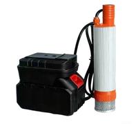 Floweringbeter Bomba de transferencia de agua sumergible eléctrica con salida de 90 W para limpieza eficiente de estanques de drenaje de jardín y tareas de riego a pequeña escala