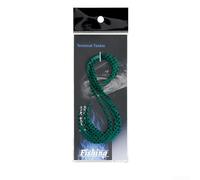 Floweringbeter Cebo tipo S Streamer con falda de silicona reflectante UV para una acción suave e imitación efectiva del movimiento de presa viva (C9)