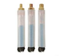 Floweringbeter Cepillo de limpieza de soldadura de fibra de carbono M6/M8/M10 para WIG MIG MAG soldadura de aluminio Decapado electrolítico Limpiador de costuras de soldadura de acero inoxidable (M6)