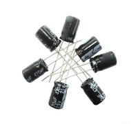 Floweringbeter Condensador electrolítico radial de 25V 1000uF con capacitancia estable 10x20m m para la función consistente en tableros de control (combinación)