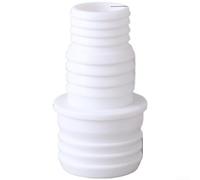 Floweringbeter Conector de tubo de drenaje de polipropileno para lavadoras, soporta tamaños de tubo de drenaje de 25 mm y 30 mm para un flujo de agua fiable (20/30 mm)