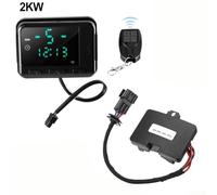 Floweringbeter Controladores de calentador de estacionamiento para calentadores de aire diesel con pantalla LCD y soporte de placa base para calentadores diesel de 2KW 5KW 8KW adecuados para diversas