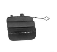 Floweringbeter Cubierta de gancho de remolque de parachoques trasero para AMG C180 C200 C43 C63 W205 2058853303 Modificación del panel de cuerpo ABS negro