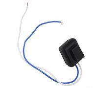 Floweringbeter Cubierta de interruptor de botón de manija de puerta exterior, repuesto de plástico negro compatible con Hyundai para IONIQ 2016-2020, lado delantero derecho del pasajero, fácil de