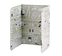 Floweringbeter Cubierta plegable de la pantalla del chapoteo del aceite de la cocina, Escudo de aluminio de la estufa para cocinar, protector anti salpicaduras resistente al calor (B)