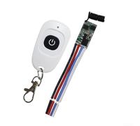 Floweringbeter El módulo de relé inalámbrico Simplifica tu vida proporciona un control sin esfuerzo sobre múltiples tipos de lámparas LED sin problemas