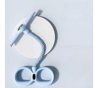 Floweringbeter Entrenador de abdominales Home Fitness con pantalla digital en tiempo real para temporizador de repeticiones y quema de calorías estimada (B-Bule)