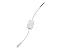 Floweringbeter Fuente de alimentación para iluminación LED AC85 265 V sin función de parpadeo y protección contra sobrecalentamiento y fallos eléctricos (18-25 W)