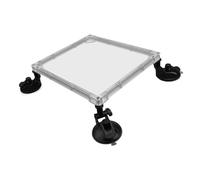 Floweringbeter Funda protectora y soporte de ventosa para mini antena de coche Starlink compatible con coches, caravanas, barcos y más