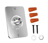 Floweringbeter Interruptor de atenuación LED de 12 voltios, 5 amperios, 3 cables para iluminación ajustable para autocaravanas y barcos