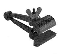 Floweringbeter Juego de tornillo de banco de mano de acero fundido 2PCS para tareas de sujeción compactas con mandíbula de 35 mm de ancho y acción con resorte