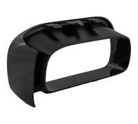 Floweringbeter Marco de conducto de admisión de aire para parachoques delantero brillante para BMW para mini Cooper S modelos 2014-2021 (izquierda)