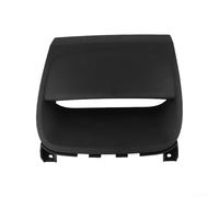 Floweringbeter Marco de tablero superior del reloj central ABS negro reemplazo para Kia para Forte Koup 2009-2012 para Kia para Cerato Koup 2009-2012