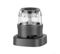 Floweringbeter Molinillo compacto cargado por USB para aplicaciones de cocina doméstica con motor de 10000 RPM y carga simple de ingredientes (frijoles - gris)