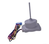 Floweringbeter Motor de fan del refrigerador para la gestión de enfriamiento y de la circulación de aire en tamaño del eje de los usos 3.16m m del compresor de la refrigeración de DC12V