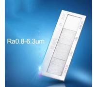 Floweringbeter Muestra de comparación de rugosidad de mecanizado de torno con material libre de óxido de aleación de níquel para una detección rápida y evaluación del proceso de tratamiento previo